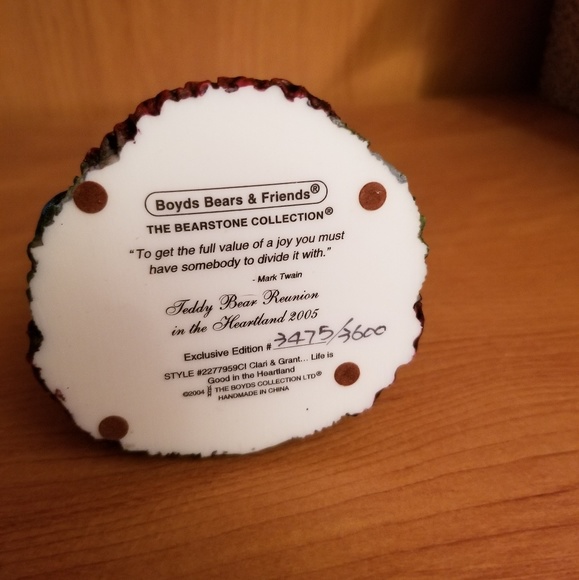 Boyd's Bears - rare resin piece - Picture 2 of 4